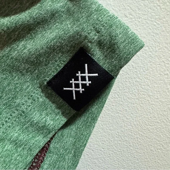 Rhone Reign Midweight Performance Hoodie Green Men’s Small Athleisure